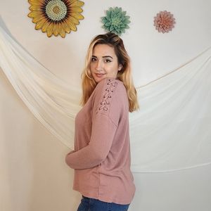 AE Soft and Sexy plush women's top